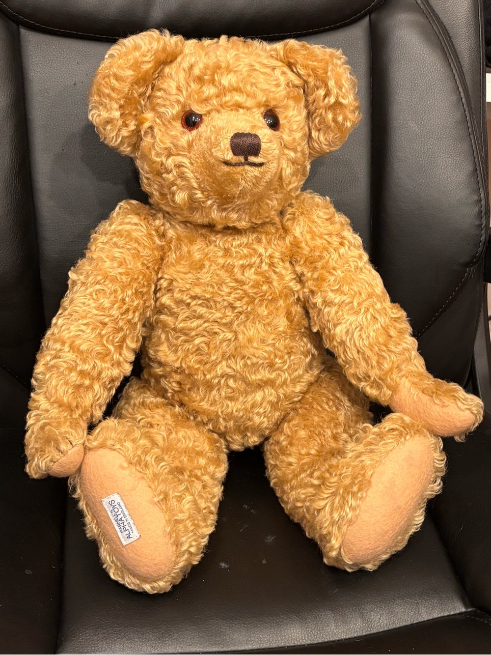 Merrythought Alpha Farnell 20” Mohair Teddy Bear England Pooh